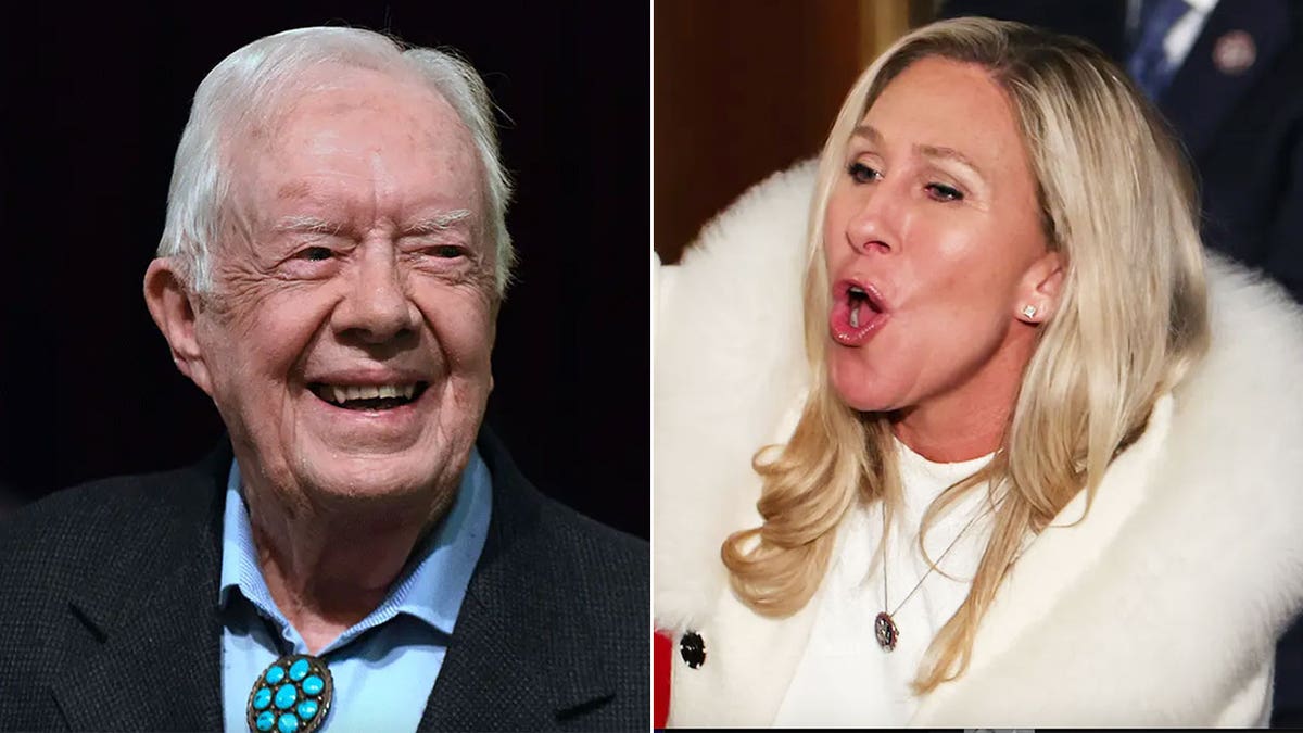 Jimmy Carter Majorie Taylor Greene split