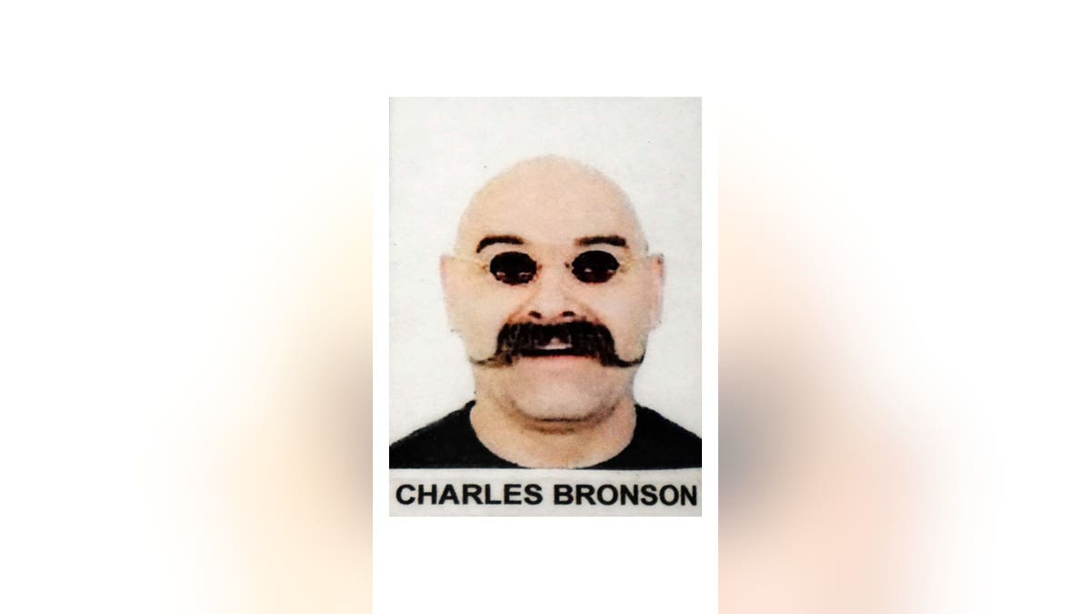 Charles Bronson arriving at Leeds Crown Court