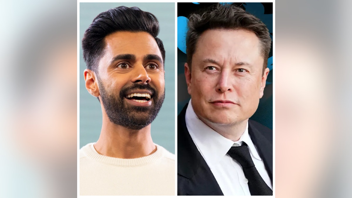 Hasan Minhaj and Elon Musk