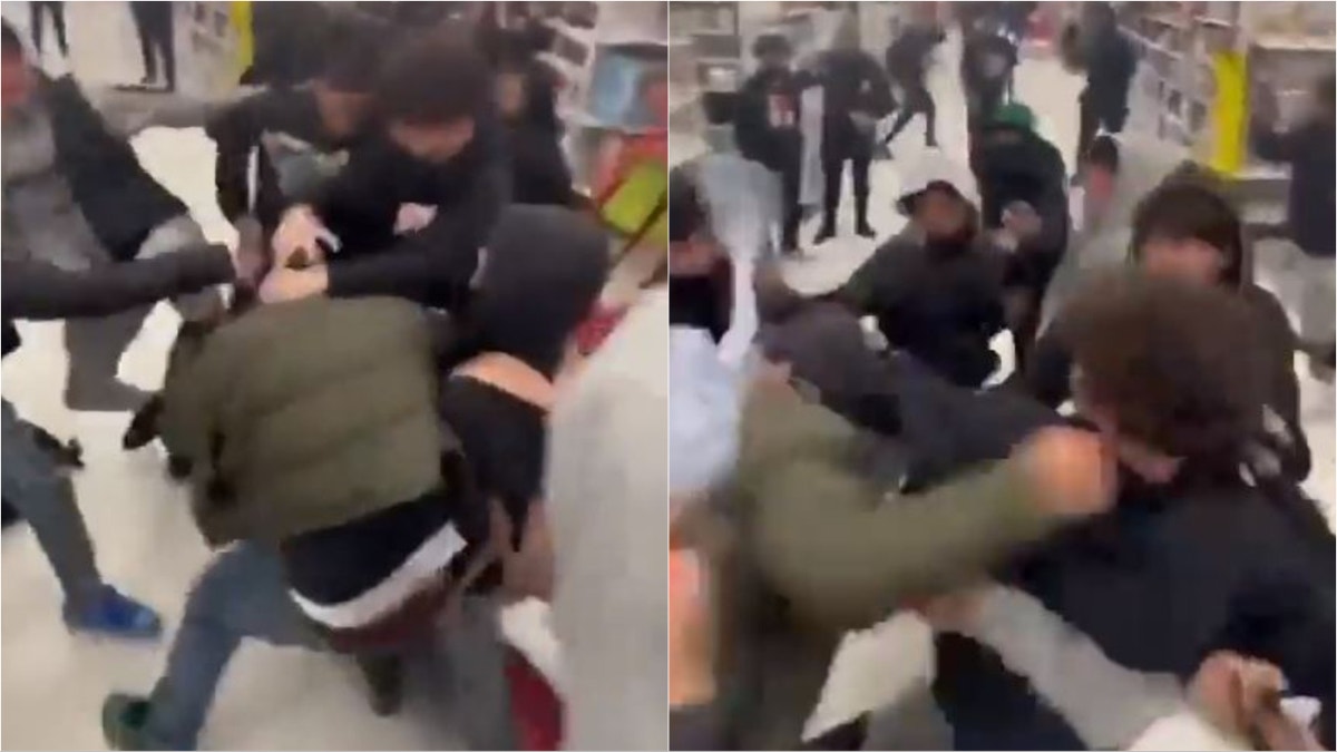 San Francisco Mall brawl