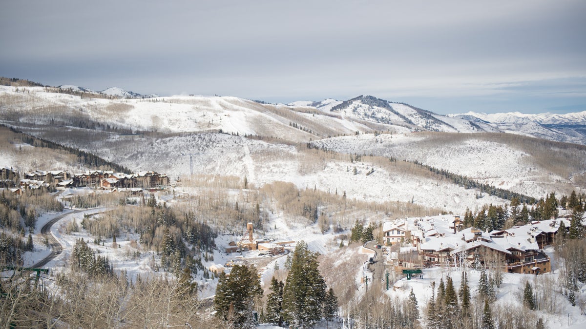 A general view of Deer Valley Resort