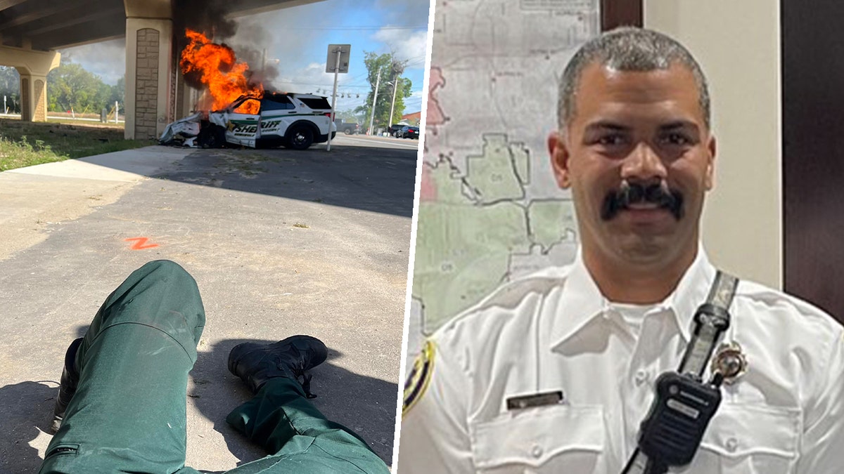 Off-duty Orlando firefighter honored after saving deputy from burning patrol car: ‘Heroic actions’