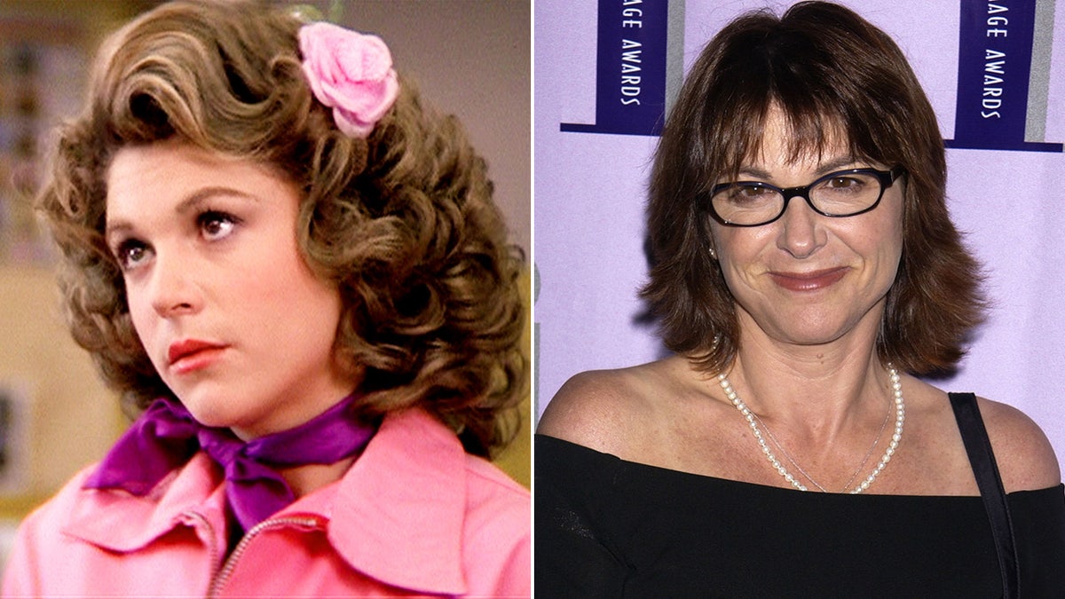 Dinah Manoff then and now split