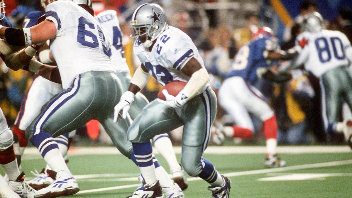 Emmitt Smith in the Super Bowl