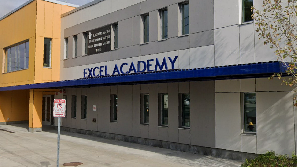 Excel Academy High School in East Boston, Massachusetts