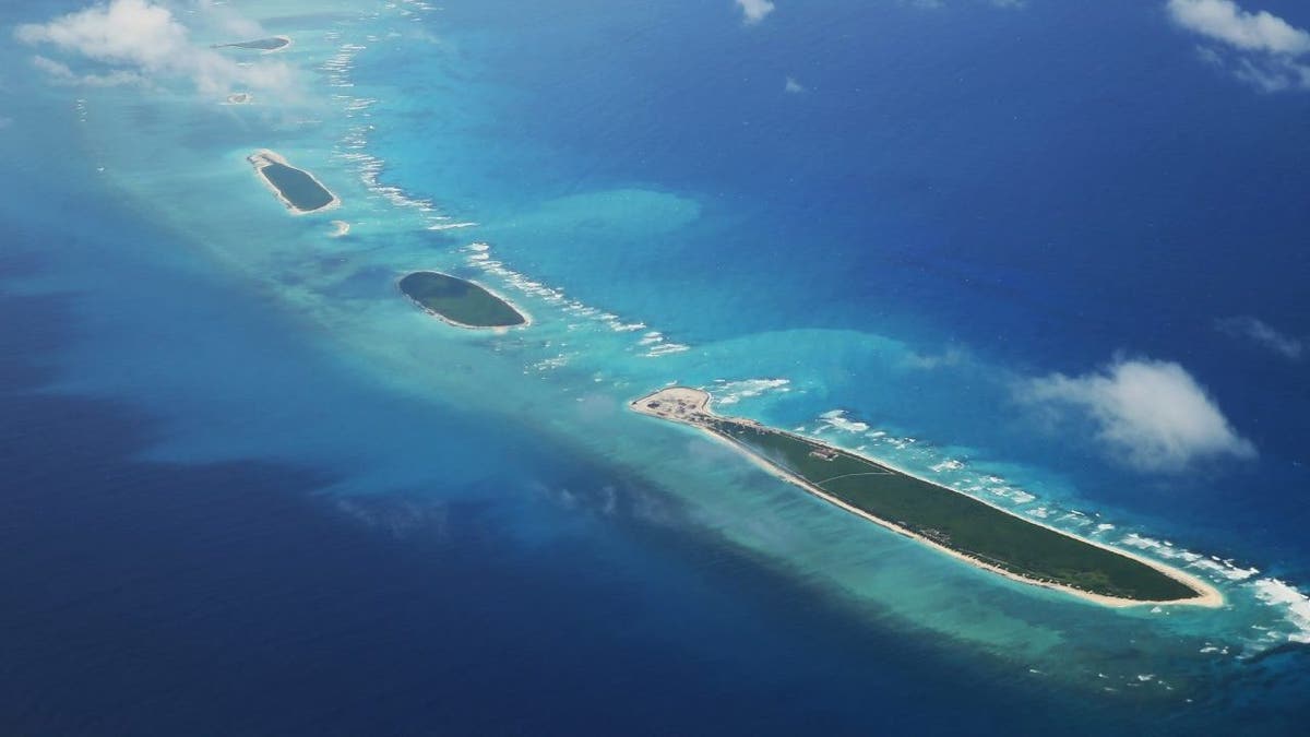 Qilianyu islands in the Paracel chain