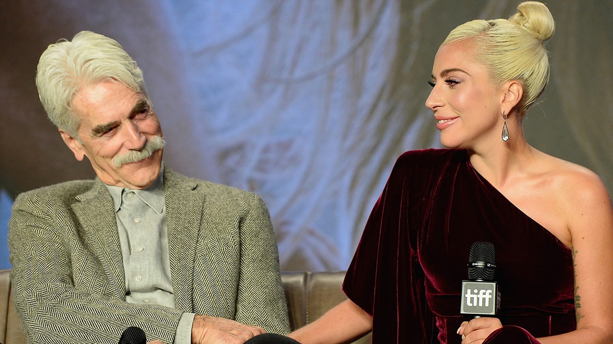 Sam Elliot and Lady Gaga at the 2018 TIFF for "A Star Is Born"