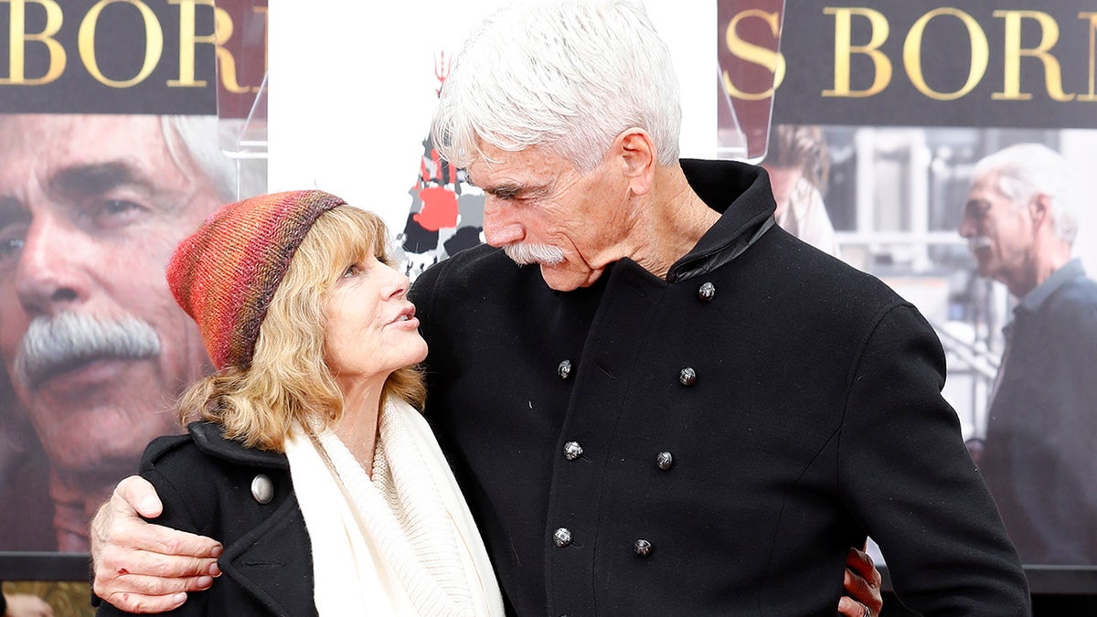 Sam Elliott and Katherine Ross at "A Star Is Born" premiere in 2018