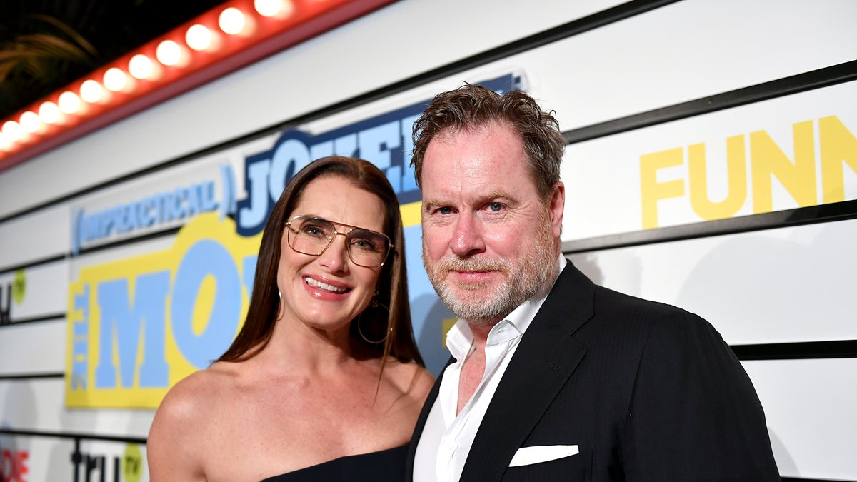 Brooke Shields and Chris Henchy 2020