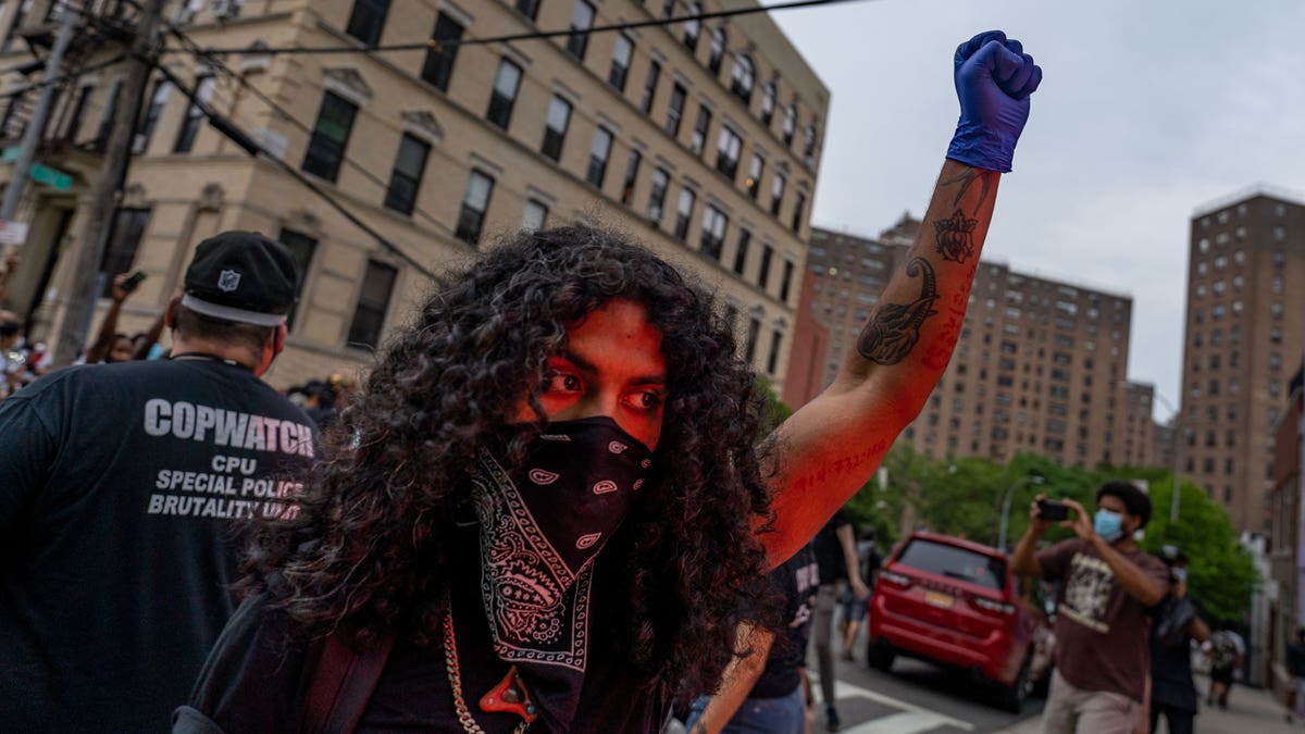 BLM protestors in NYC