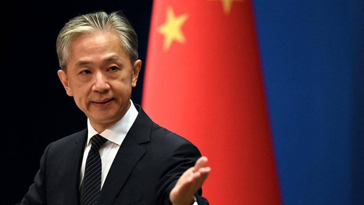 Chinese Foreign Ministry spokesman Wang Wenbin answers questions in Beijing