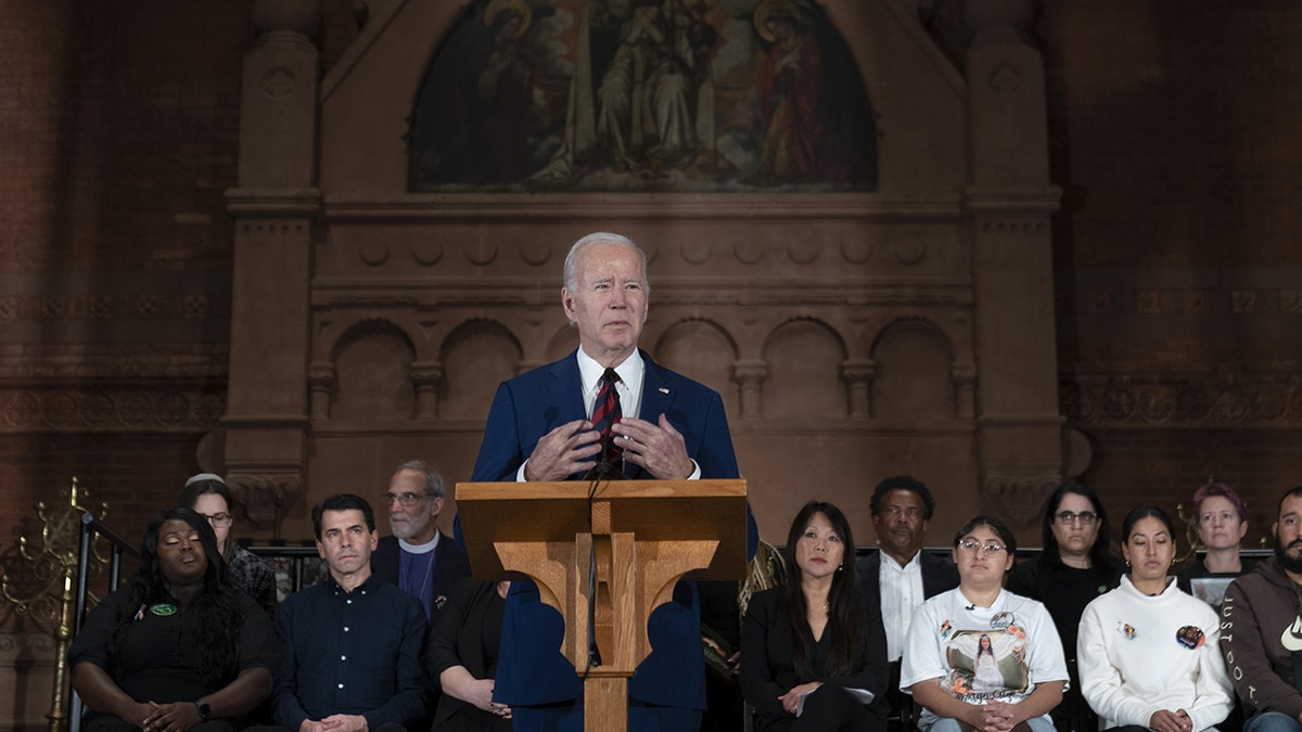 Biden at a vigil