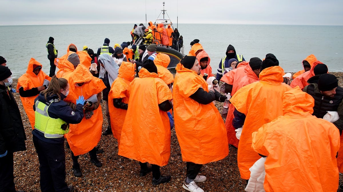 UK Asylum seeker influx