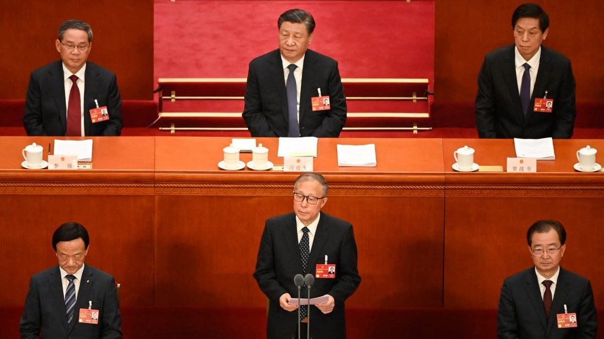 Jinping at National People's Congress