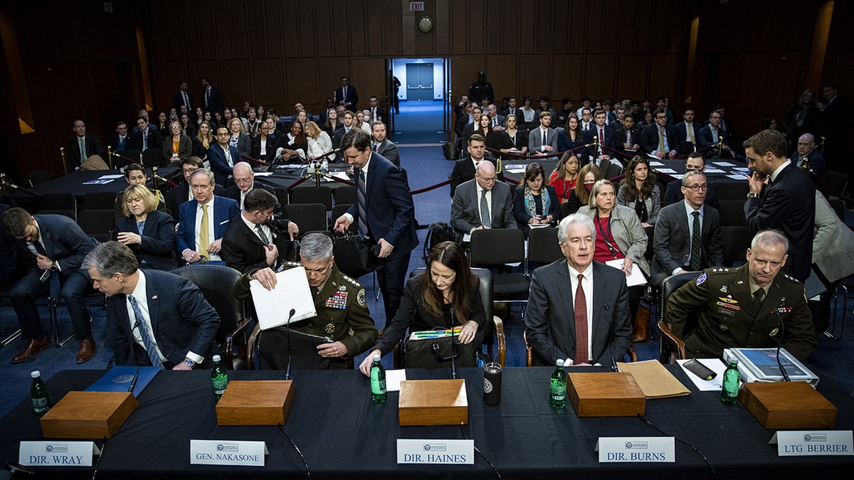US intelligence officials testify on the Hill