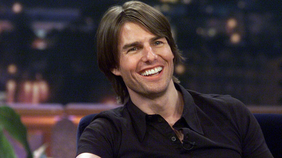 Tom Cruise on the Jay Leno Show promoting "Mission: Impossible 2"