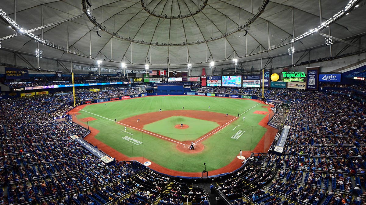 A general view of Tropicana Field