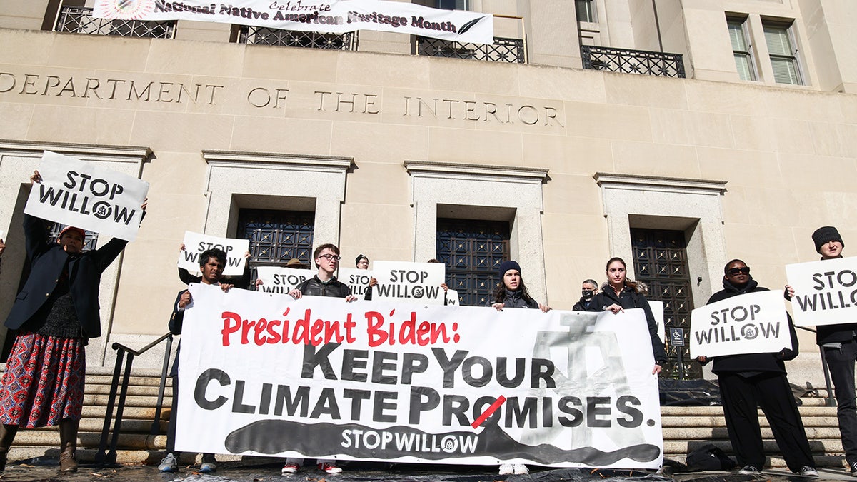 Willow Project protesters