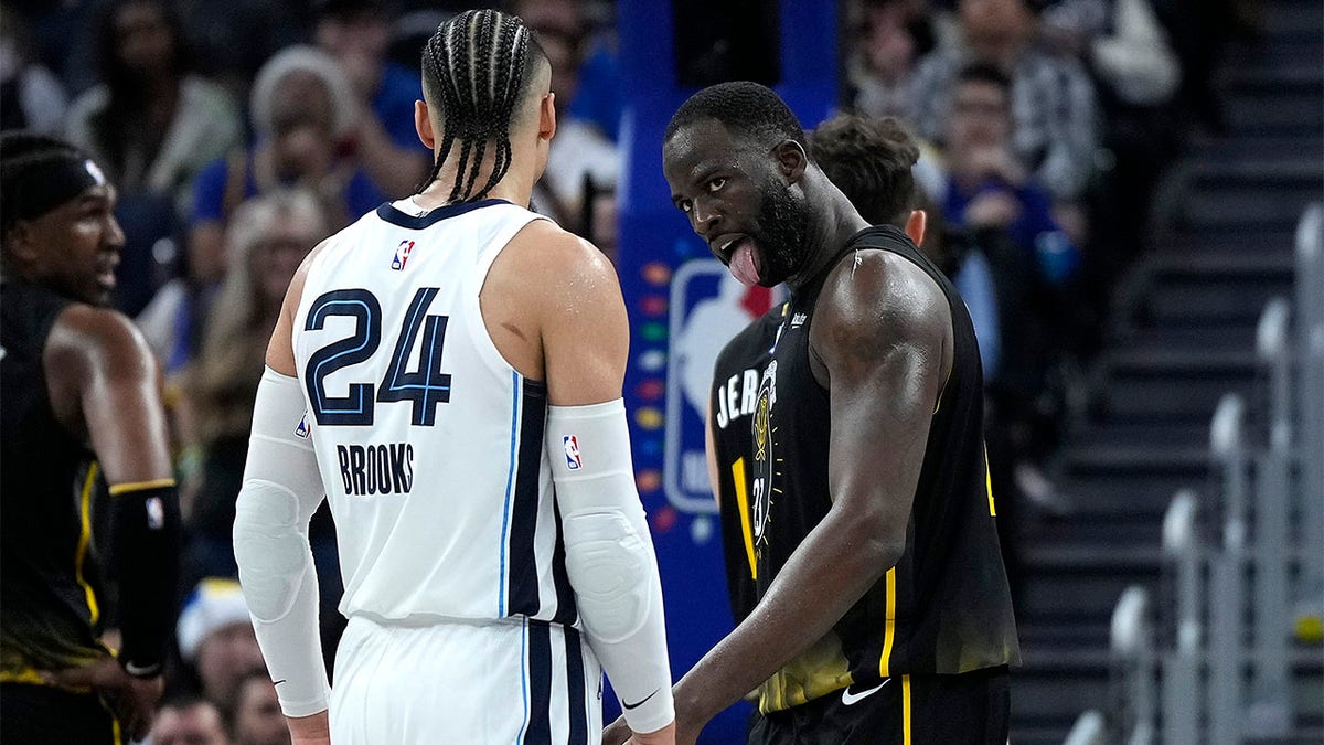 Draymond Green taunts Dillon Brooks