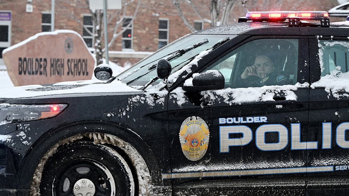 Boulder police vehicle