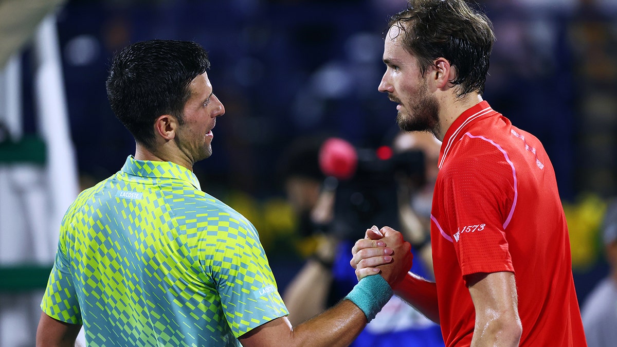 Novak Djokovic, Daniil Medvedev