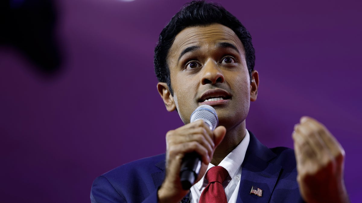 Republican presidential candidate and businessman Vivek Ramaswamy