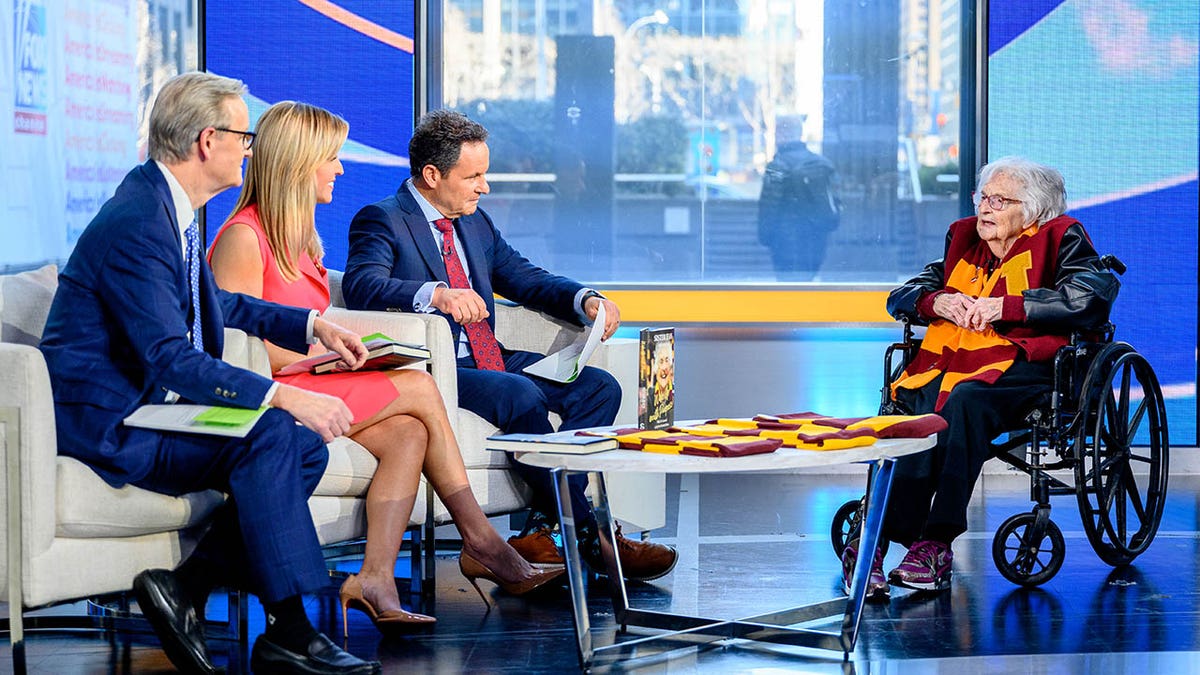 Sister Jean visits on "Fox & Friends"