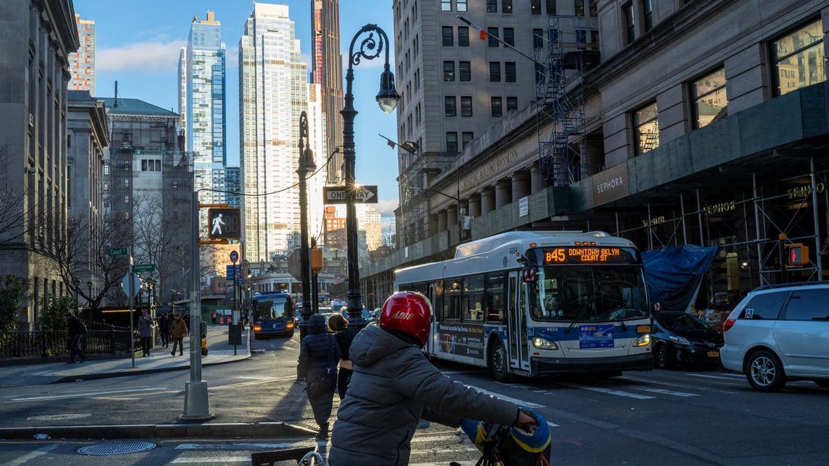 Downtown Brooklyn intersection shown in photo