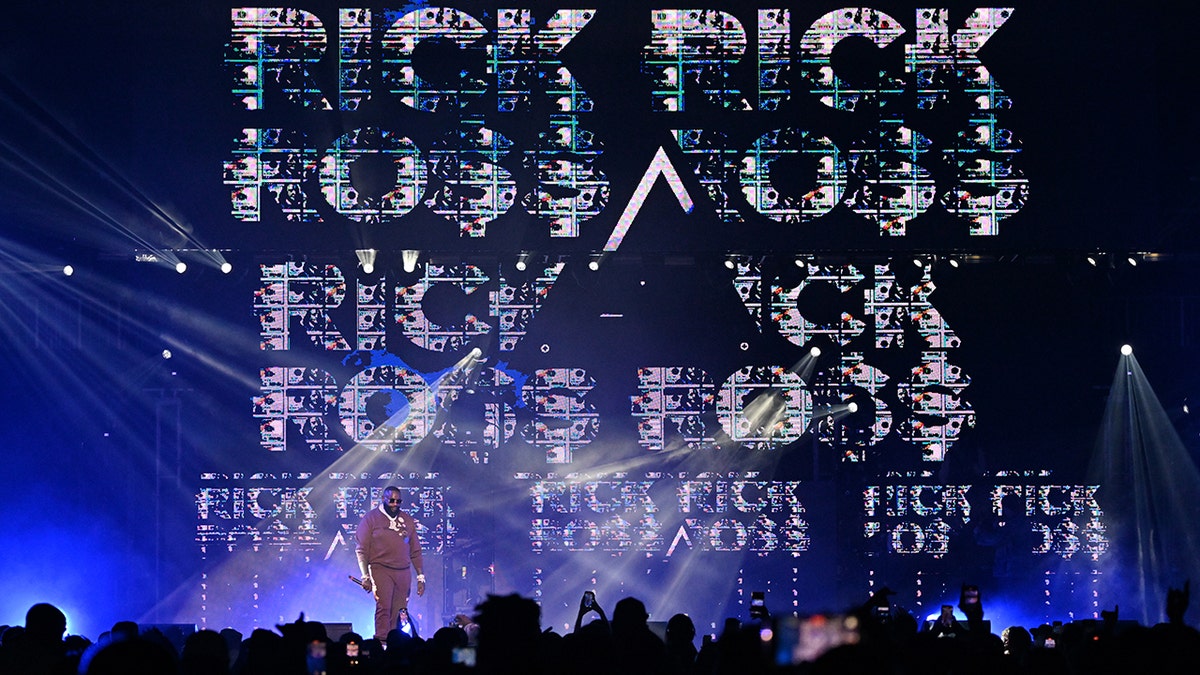 Rick Ross performing