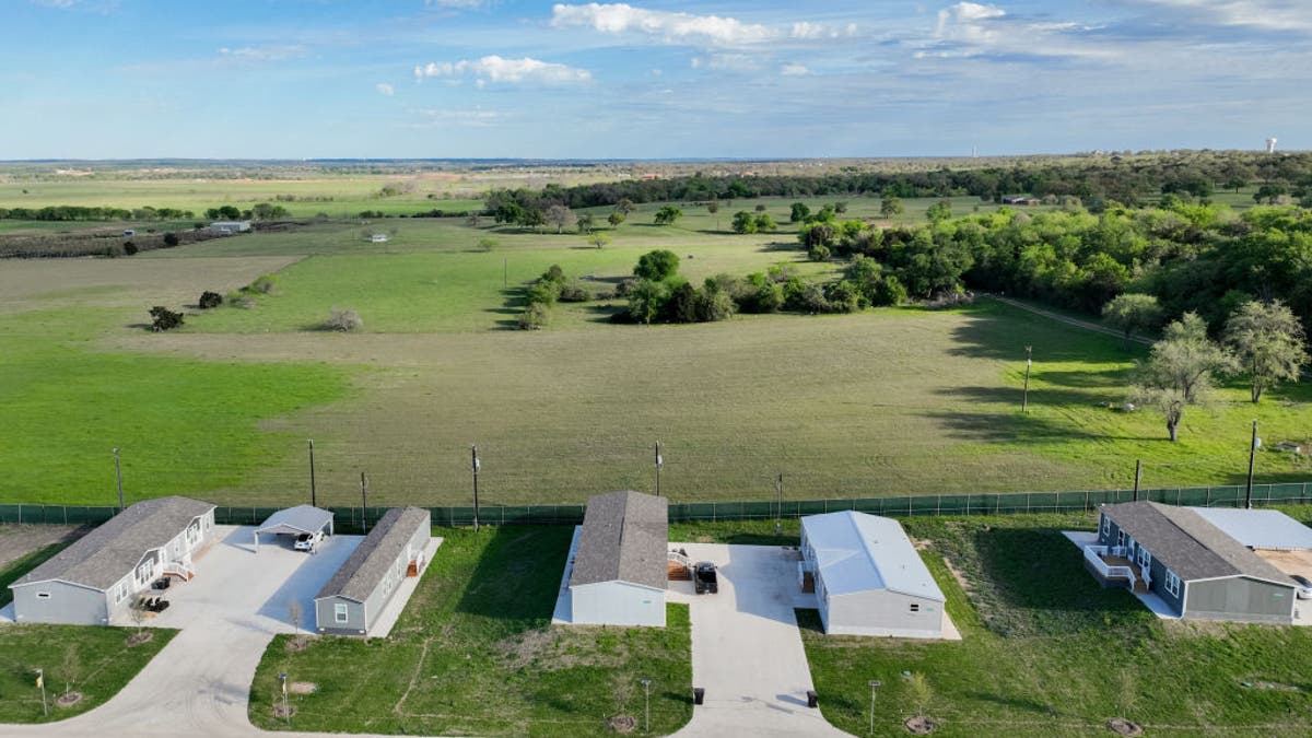 Land adjacent to Snailbrook, a Boring Co. and SpaceX residential site, is pictured.