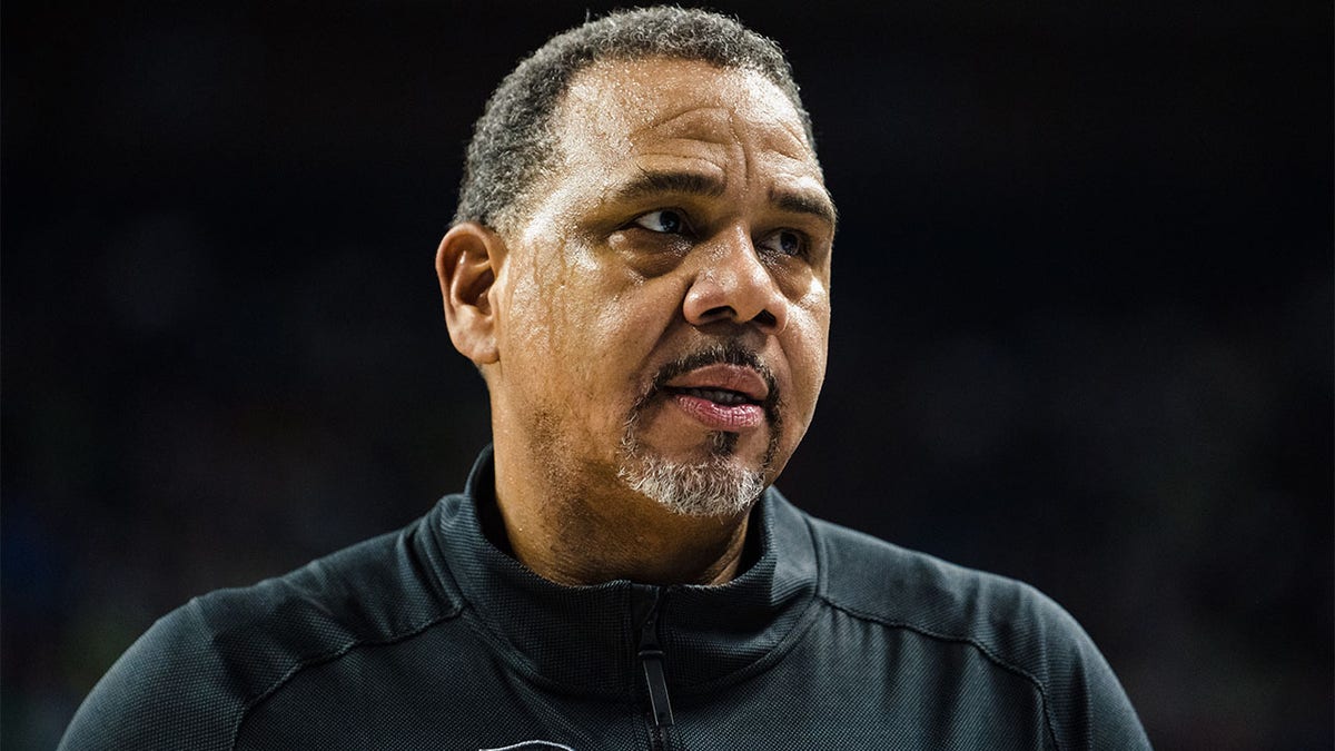 Ed Cooley coaches in the the NCAA Tournament