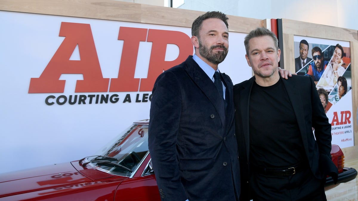Ben Affleck and Matt Damon AIR premiere