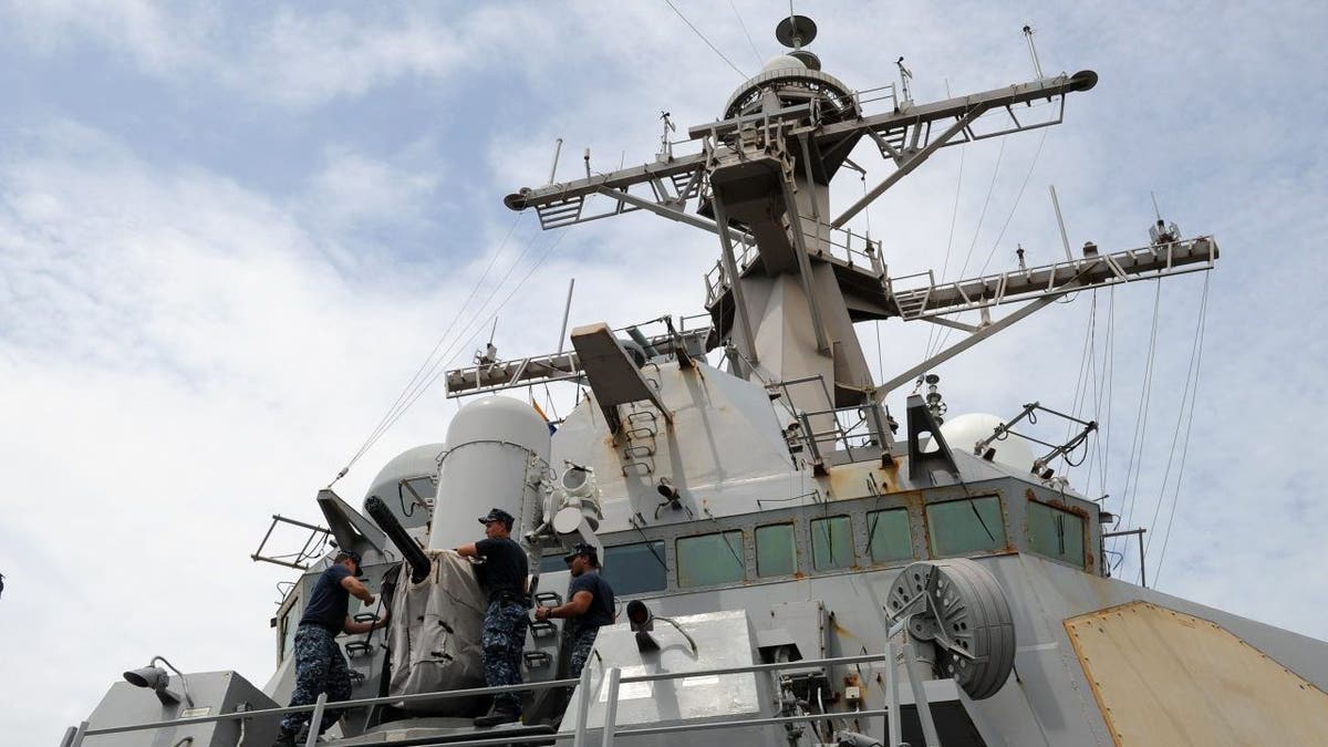 USS Milius DDG69 is seen in 2012