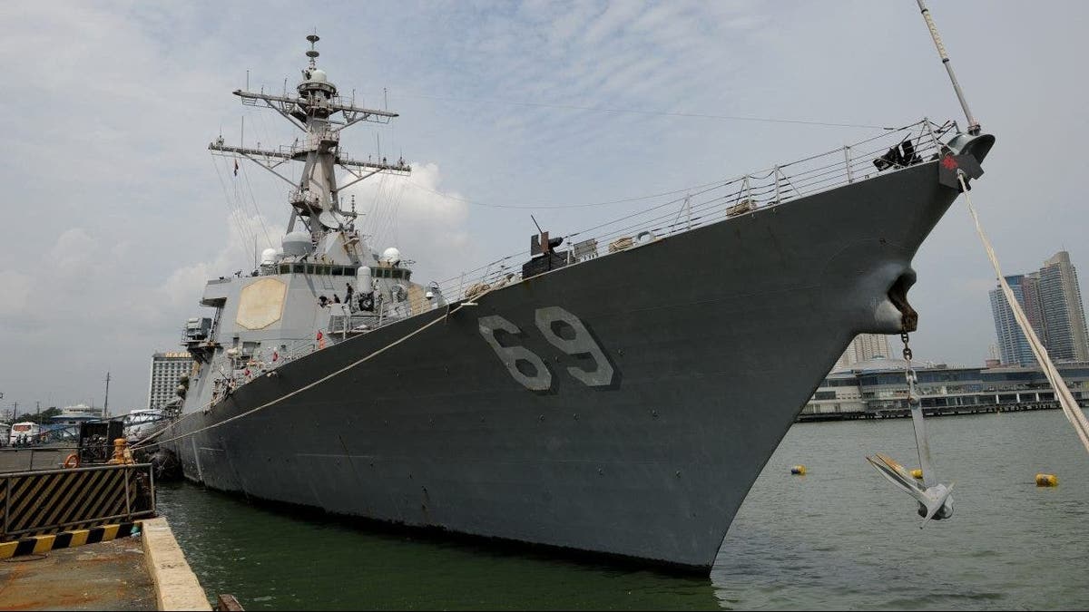 USS Milius DDG69 is seen in 2012