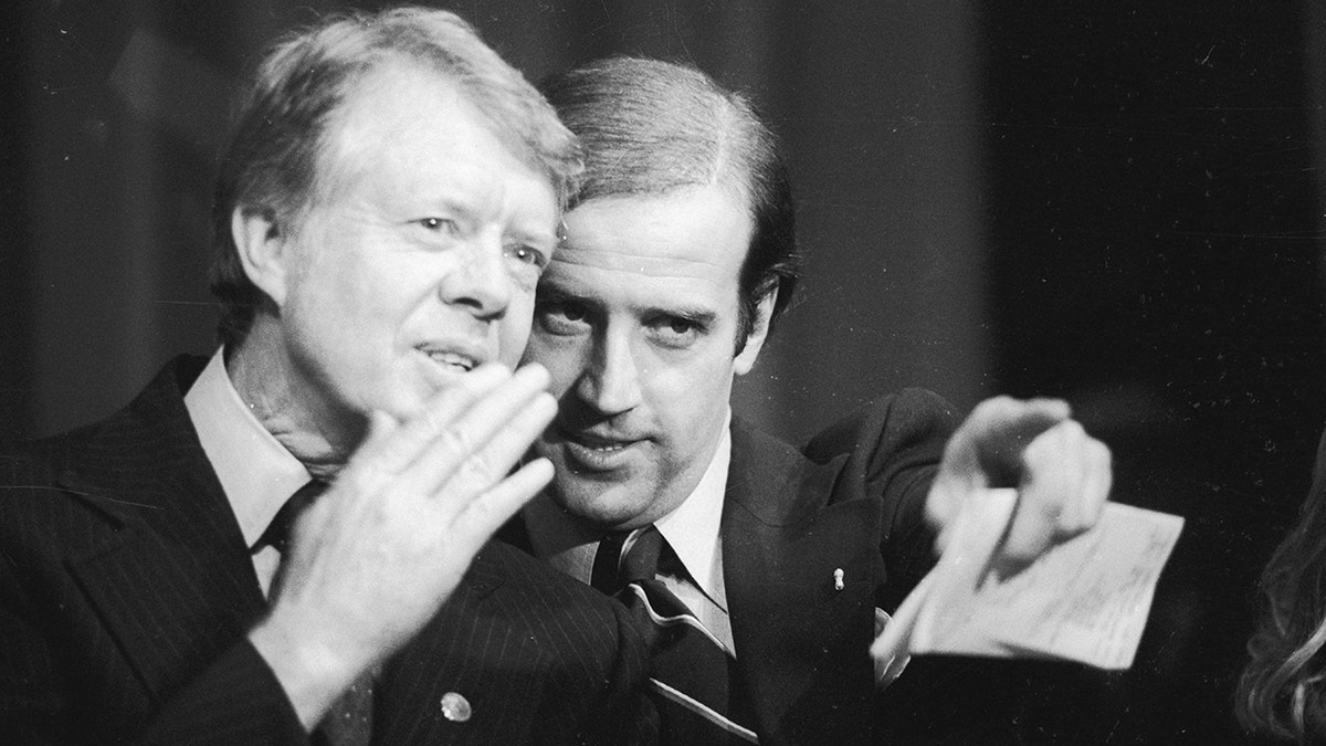 A photo of Jimmy Carter, Joe Biden