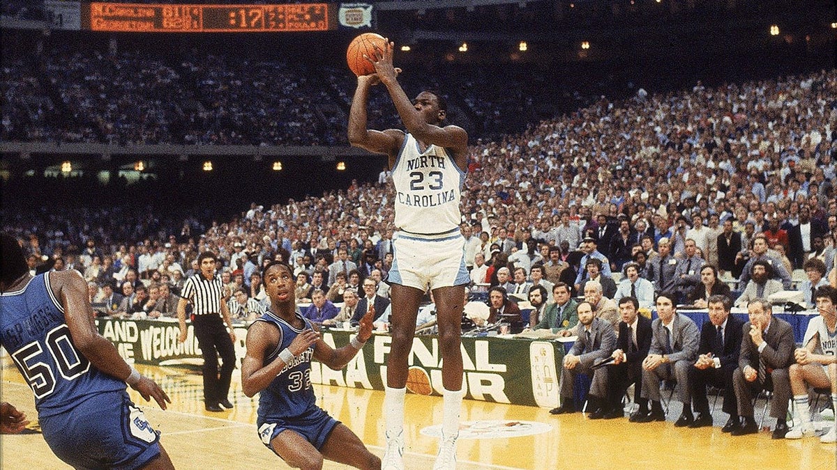 Michael jordan sale at unc game