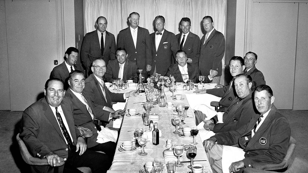 A picture of the 1958 Masters Champions Dinner