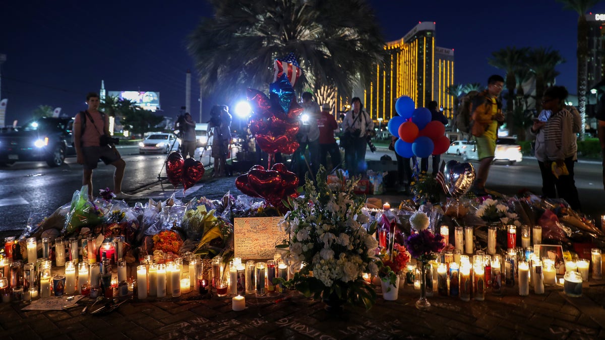 Las Vegas mass shooting memorial