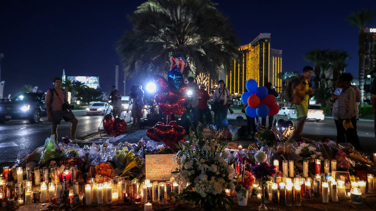 Las Vegas mass shooting memorial