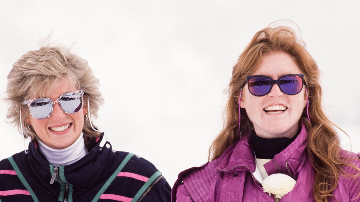 Princess Diana Sarah Ferguson ski trip
