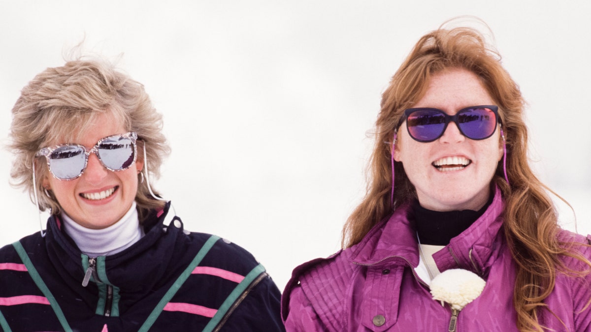 Princess Diana Sarah Ferguson ski trip