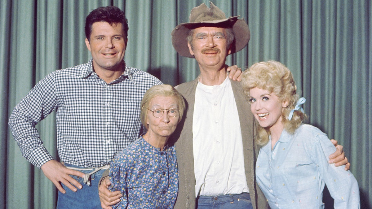 The cast of The Beverly Hillbillies