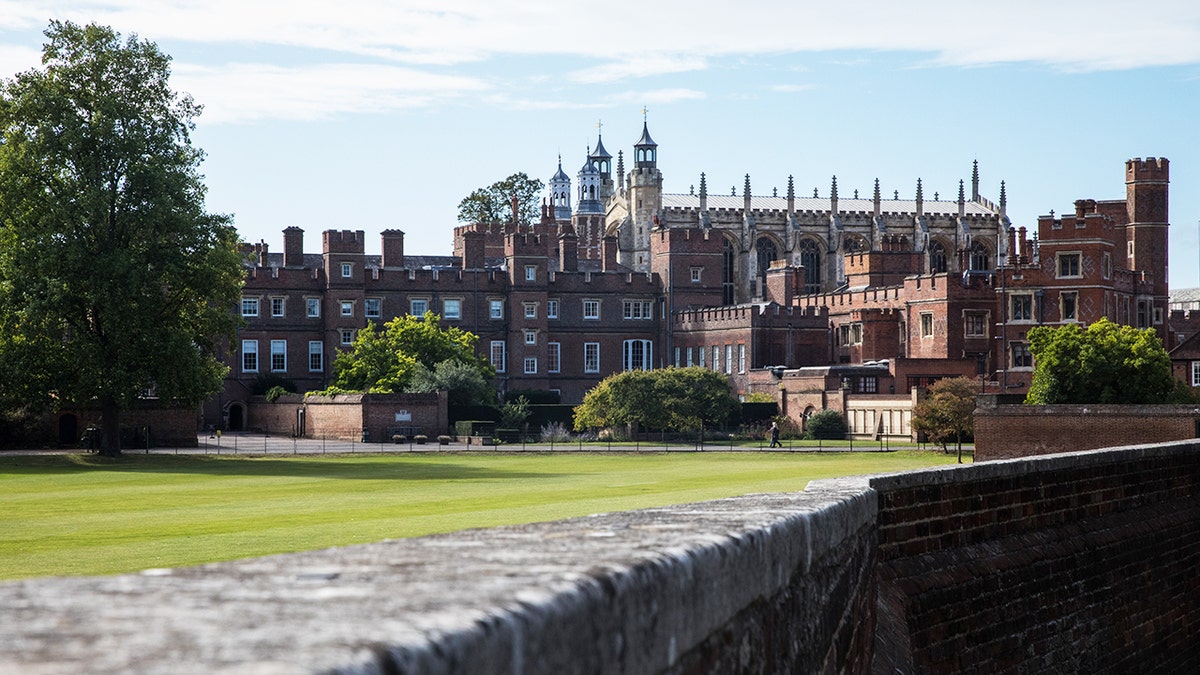 A photo of Eton College and Eton College Chapel