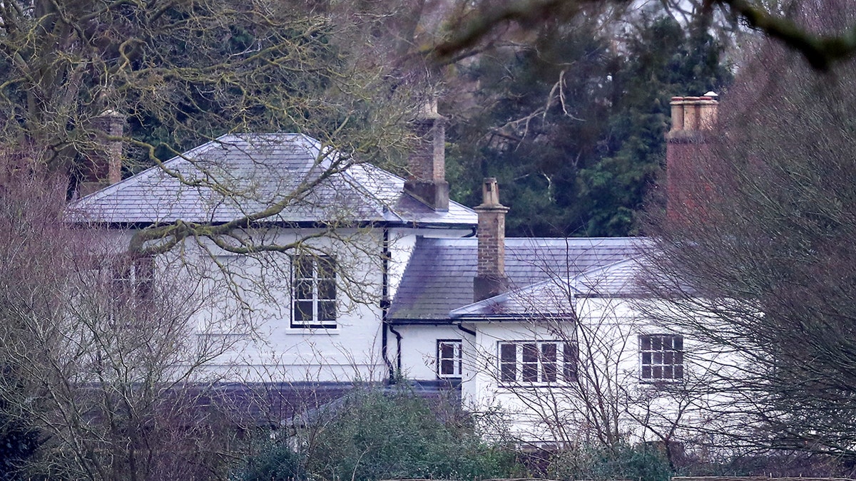 A close-up general view of Frogmore Cottage