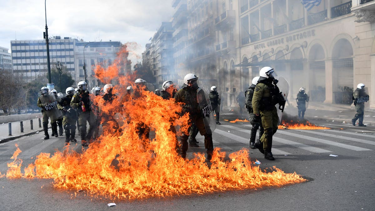 Greece General Strike