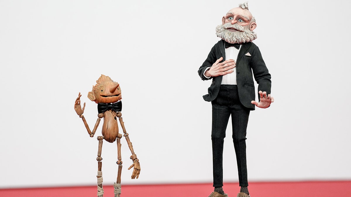 Figurines from "Guillermo del Toro’s Pinocchio"