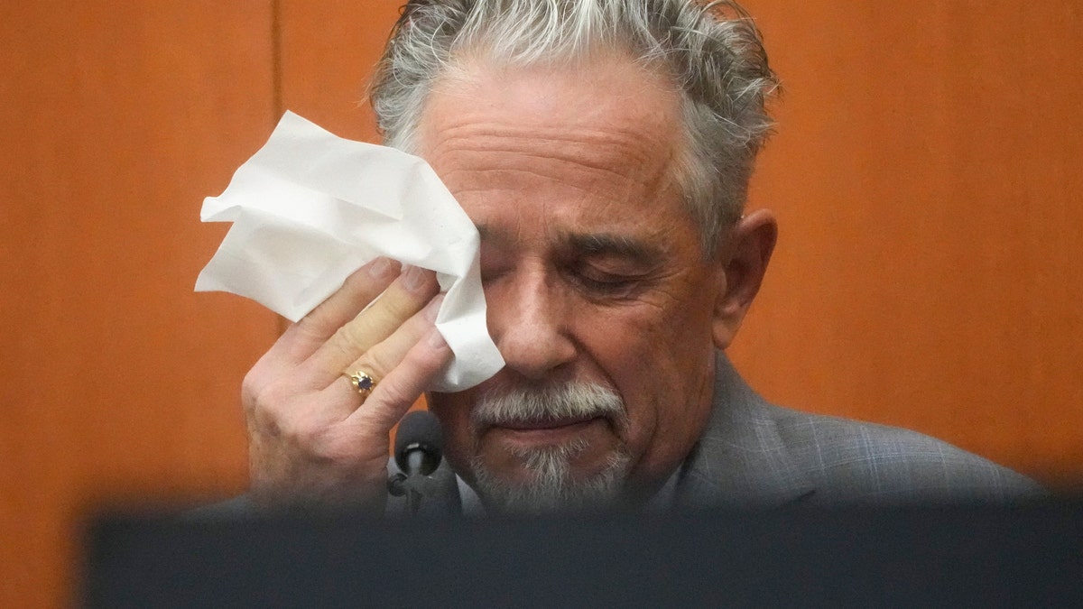 Gwyneth Paltrow accuser Terry Sanderson cries on stand in Utah courtroom