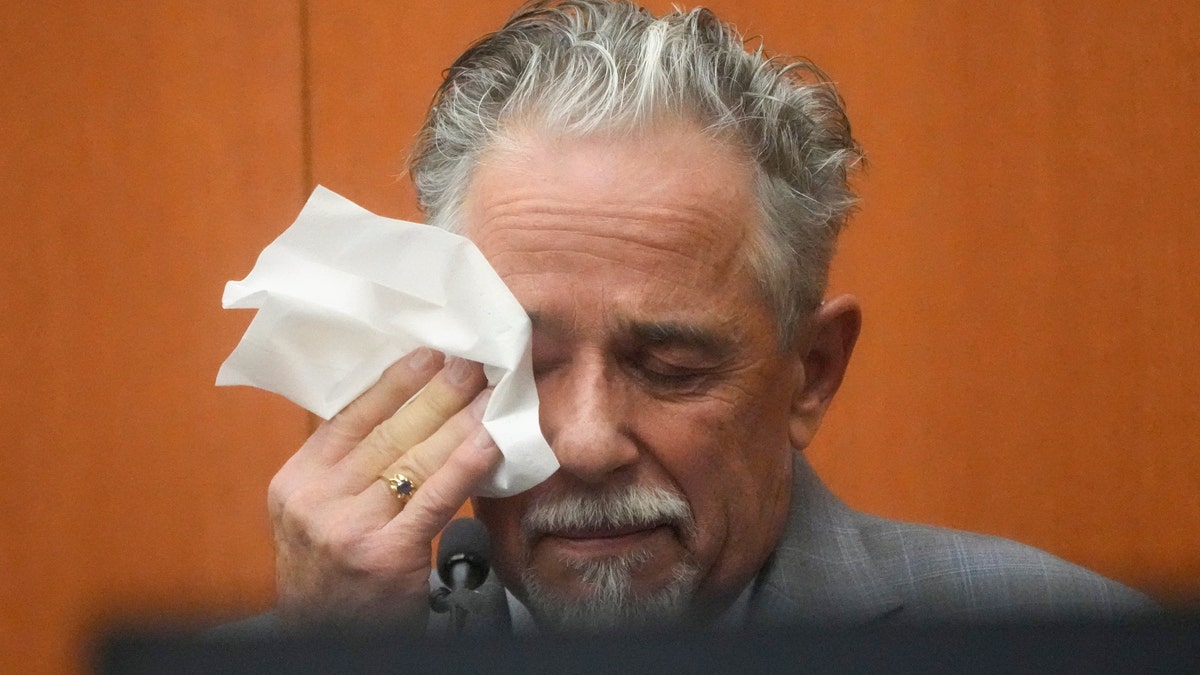 Gwyneth Paltrow accuser Terry Sanderson cries on stand in Utah courtroom