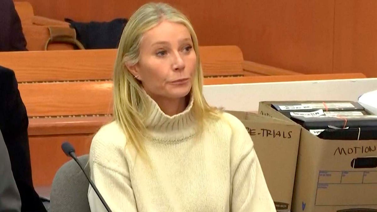Gwyneth Paltrow appears during a hearing