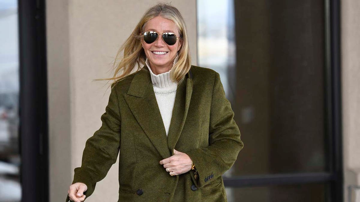 Gwyneth Paltrow leaves the courthouse